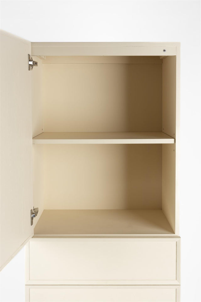Zuiver-June 1 Door - 3 Drawers 收納櫃 -米色