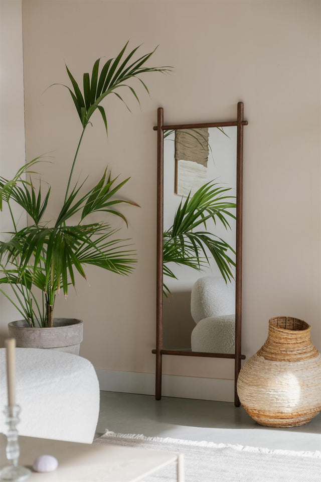 White Label Living-Solene 胡桃木鏡