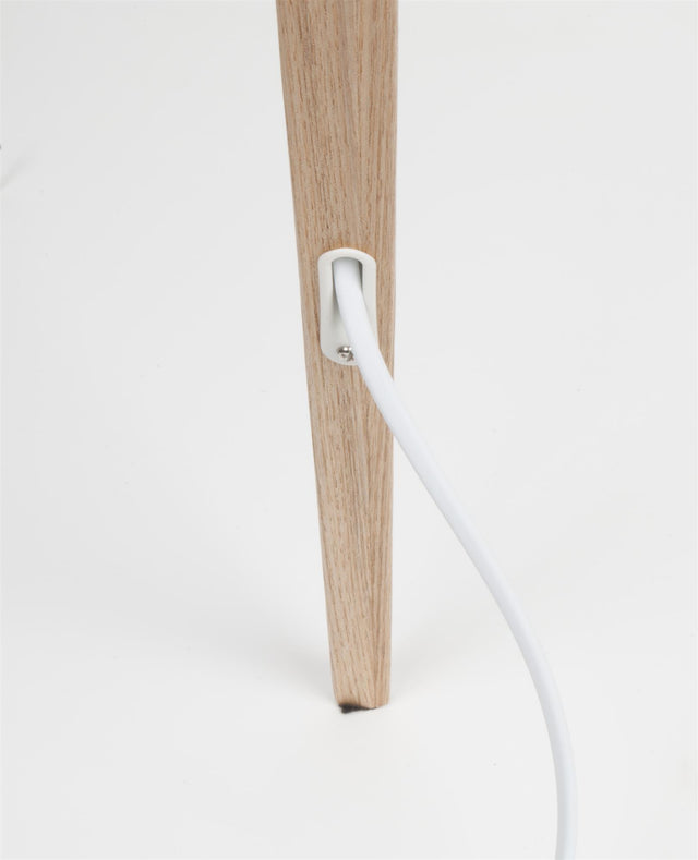 Zuiver-Tripod Wood 落地燈 -白色