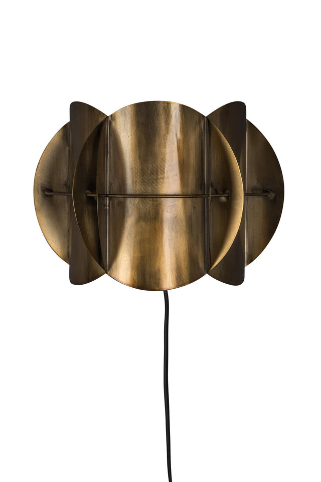 Dutchbone-Corridor Antique Brass 壁燈 -金色