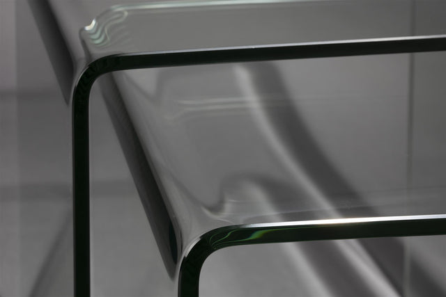 Dutchbone-Vetro邊桌二入組-透明色