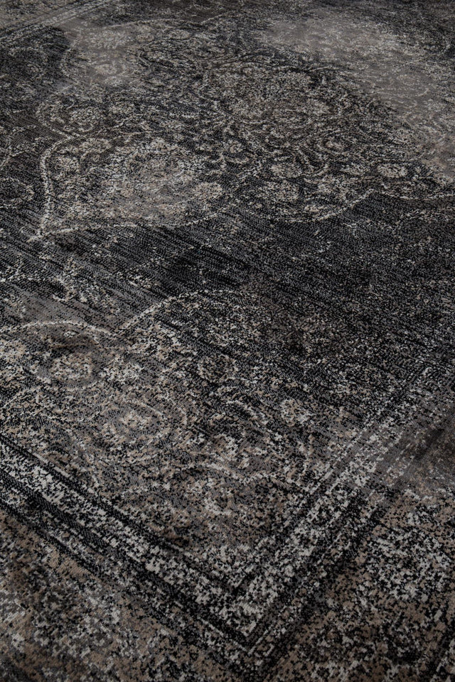 Dutchbone-Rugged 170x240 家飾 -黑色