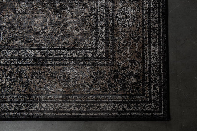 Dutchbone-Rugged 170x240 家飾 -黑色