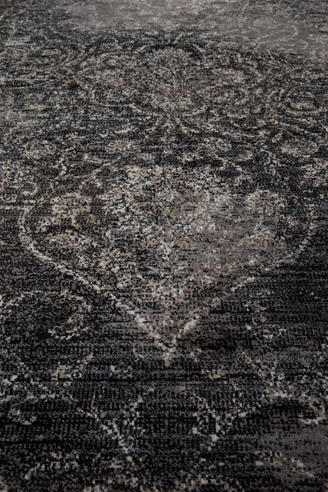 Dutchbone-Rugged 200x300 家飾 -黑色