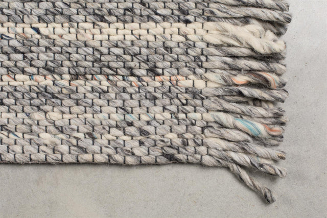 Zuiver-Frills 170x240 Grey/Blue 家飾 -灰色
