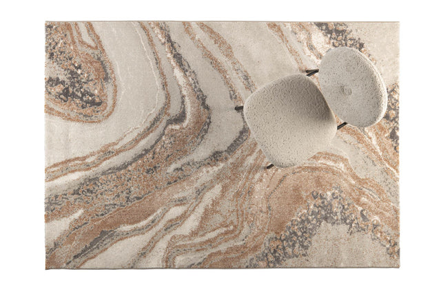 Zuiver-Solar 160x230 Grey/Terra 家飾 -咖啡色