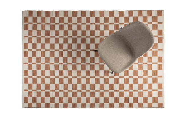 Zuiver-Checker 160x230 家飾 -米色