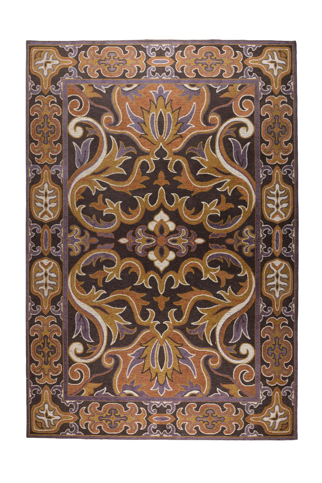 Dutchbone-Bashmira 160x230 家飾 -橘色