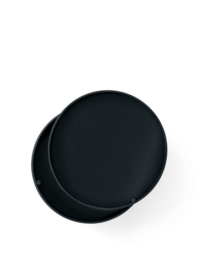 Audo Copenhagen-Turning Table - Black Ash 邊桌