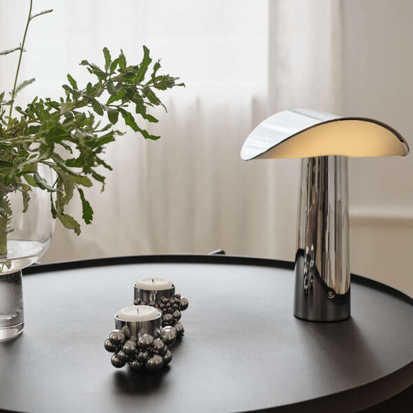 GEJST-LIUM Portable Lamp Chrome