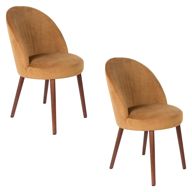 Zuiver-Barbara餐椅-駝色