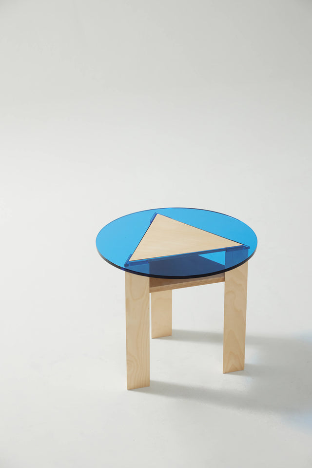Objects Add-on - 三角凳桌板配件 - 藍色