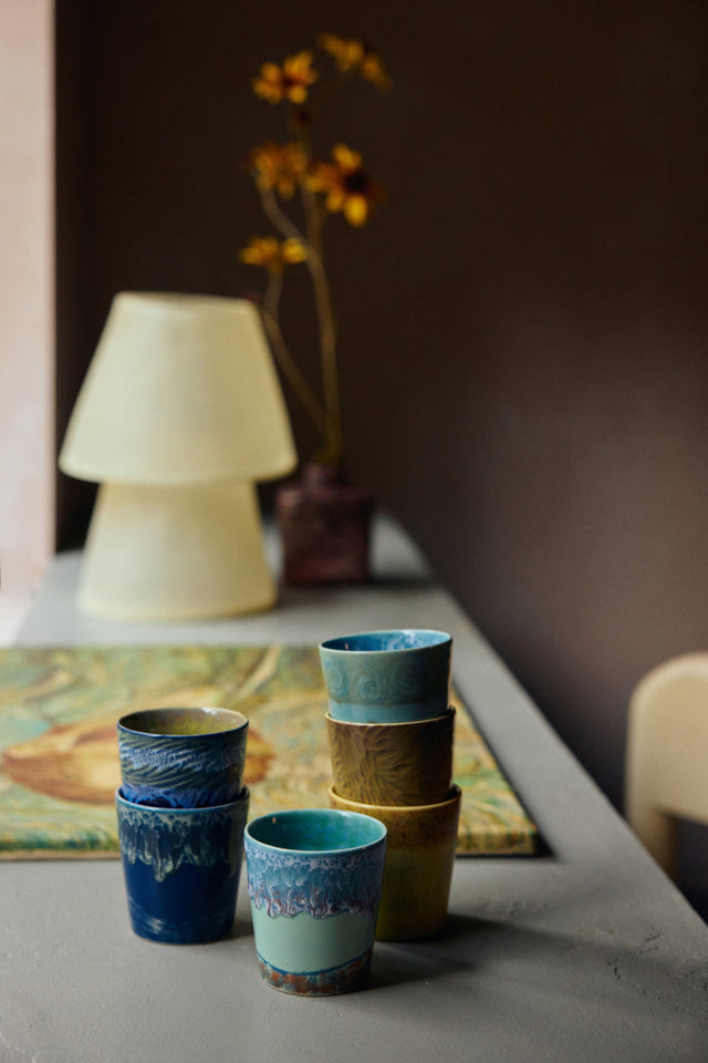 Hkliving-70s ceramics: Van Gogh coffee mugs