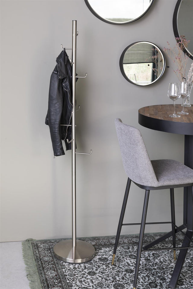 Zuiver-Coat Hooked Satin Nickel 衣帽架 -銀色