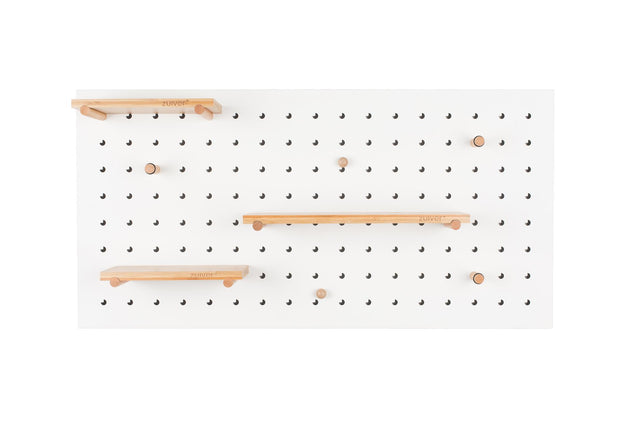 Zuiver-Pegboard Bundy 層架 -白色