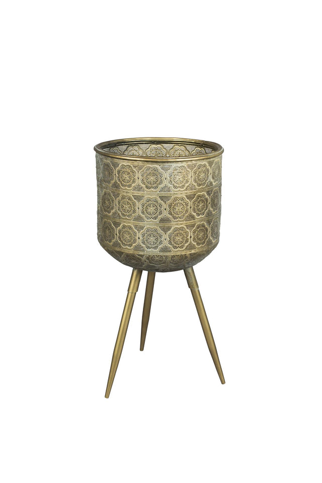 Dutchbone-Plant Stand Botanique 花器 -金色