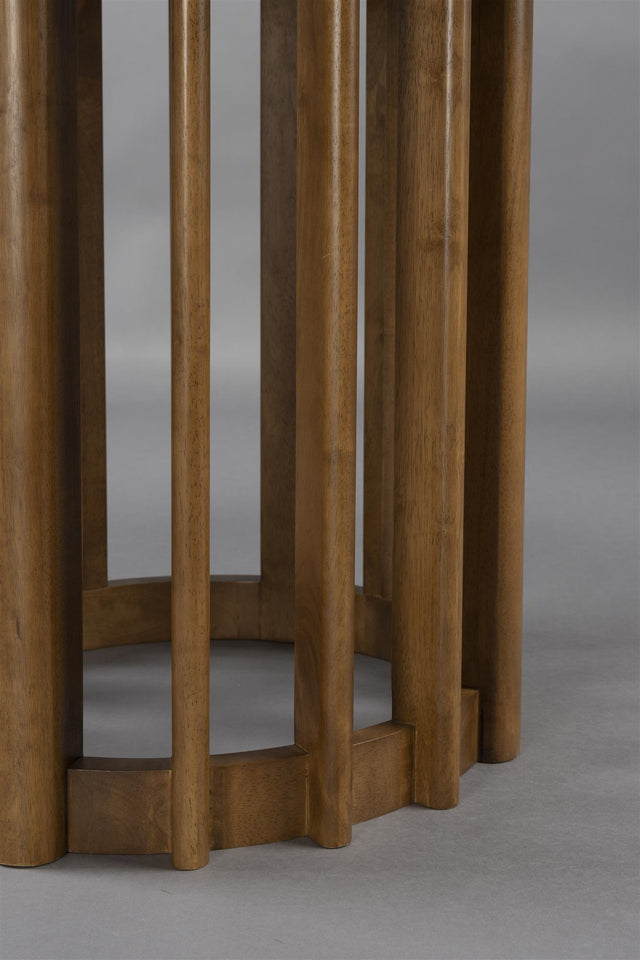 Dutchbone-Barlet 餐桌120公分-胡桃木色