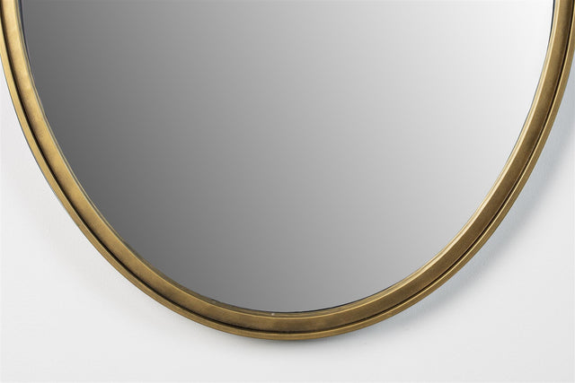 Zuiver-Matz Oval L Antique Brass 鏡子