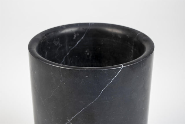 Zuiver-Fajen Marble 花瓶 -黑色