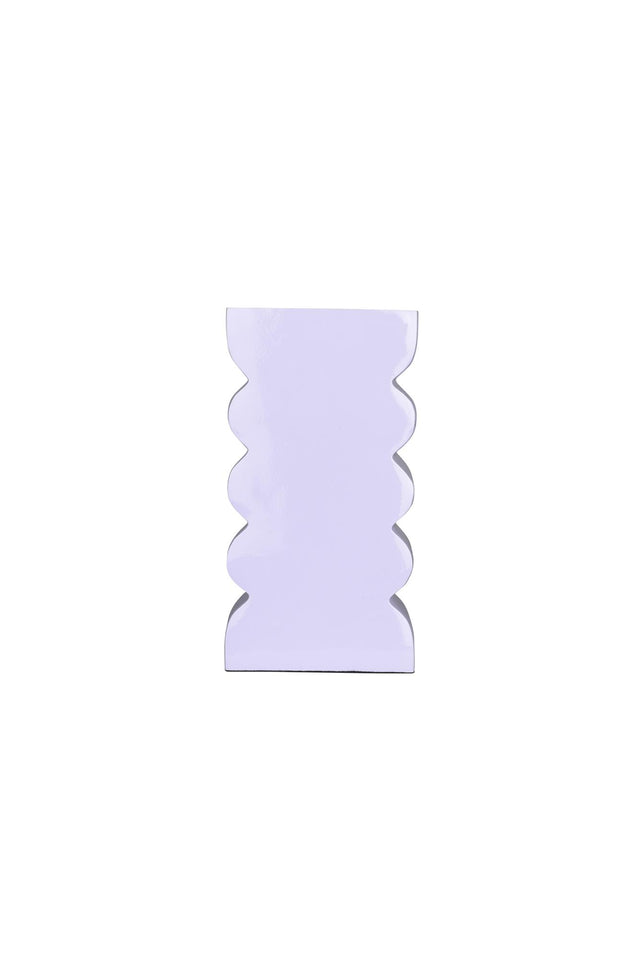Zuiver-Curves S Shiny Lilac 花瓶 -米色