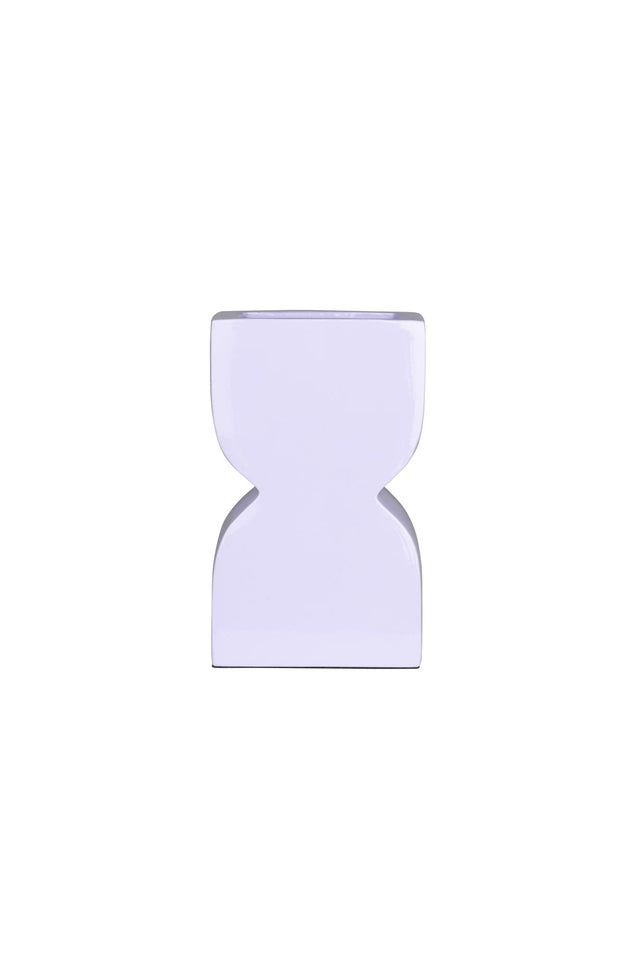 Zuiver-Cones S Shiny Lilac 花瓶 -米色
