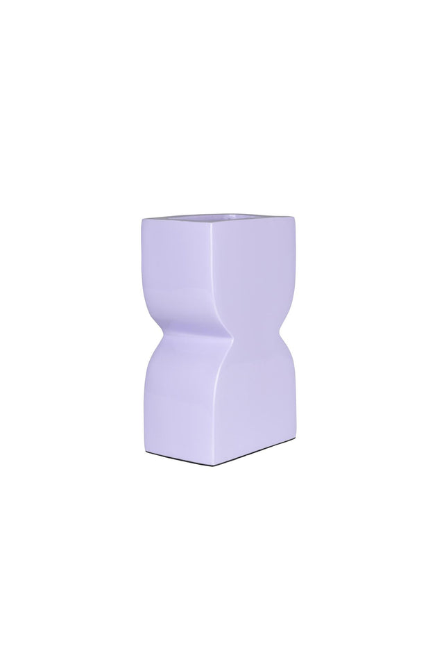 Zuiver-Cones S Shiny Lilac 花瓶 -米色