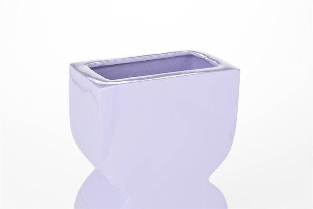 Zuiver-Cones S Shiny Lilac 花瓶 -米色
