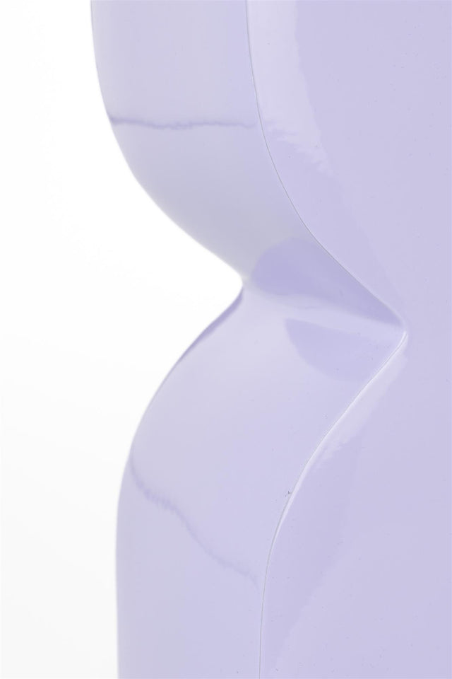 Zuiver-Cones S Shiny Lilac 花瓶 -米色