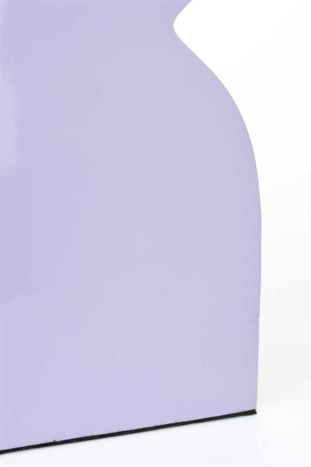 Zuiver-Cones L Shiny Lilac 花瓶 -米色