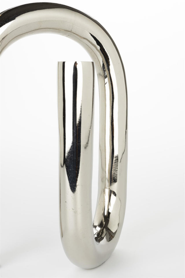 Zuiver-Candle Tubo Shiny 燭台 -銀色