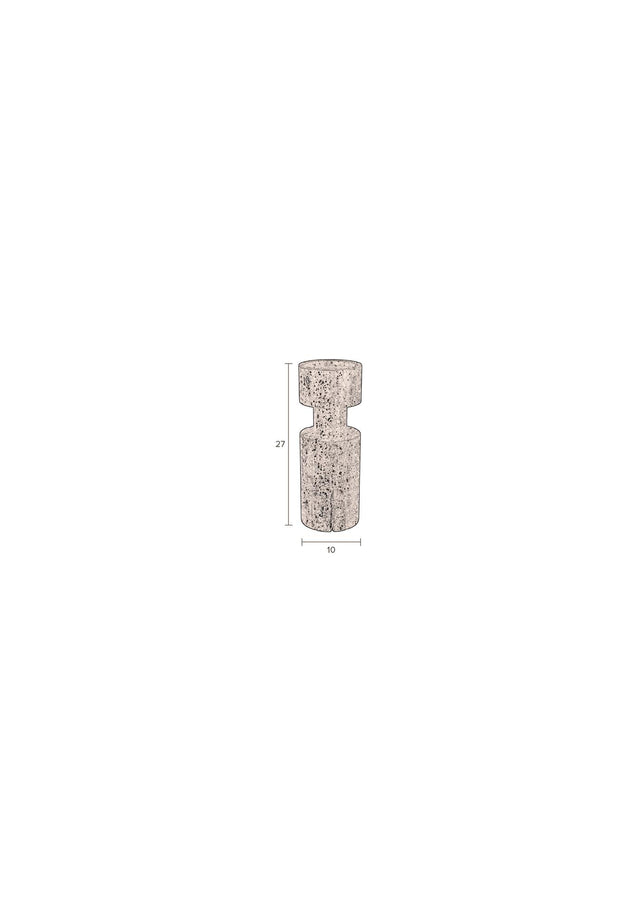 Dutchbone-Candle Paros 燭台 -米色