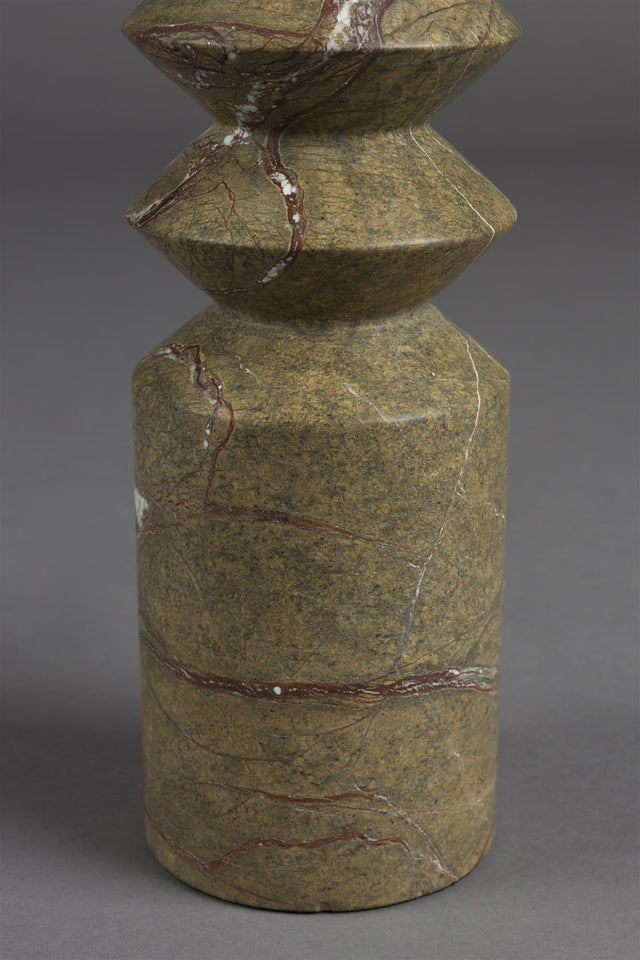 Dutchbone-Candle Satpura Marble 擺飾 -咖啡色