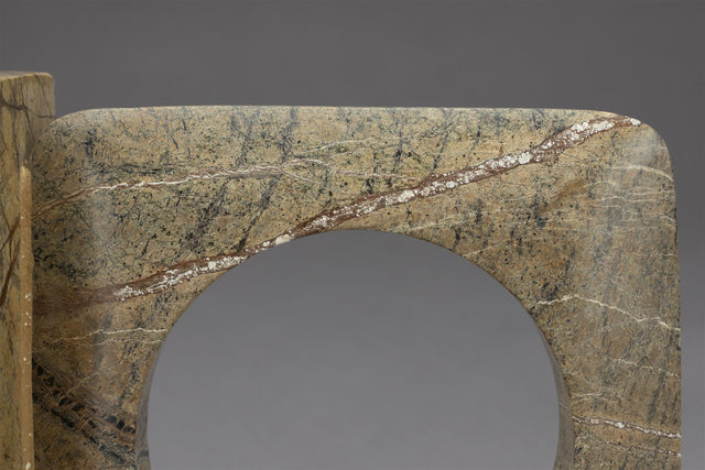 Dutchbone-Book End Satpura Marble (Set of 2) 擺飾 -咖啡色