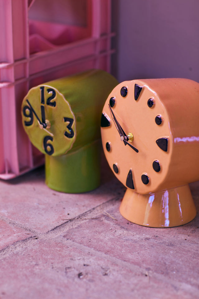 Hkliving-Retro ceramic clock