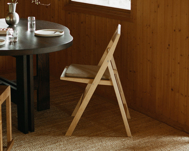 FRAMA-Folding Flat Chair Cushion 單椅 情境照