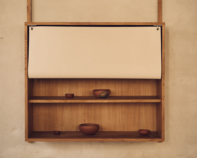 FRAMA-Shelf Library Canvas Cabinet Section 櫃 情境照