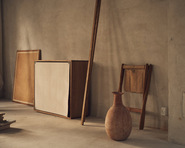 FRAMA-Shelf Library Canvas Cabinet 櫃 情境照