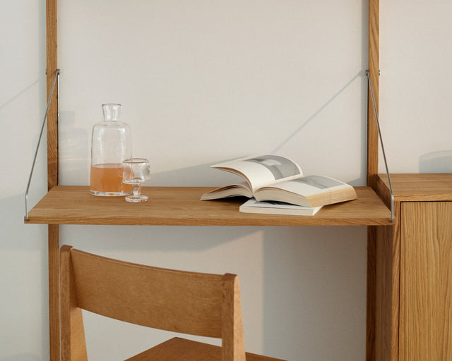 FRAMA-Library Desk Shelf 書桌 情境照