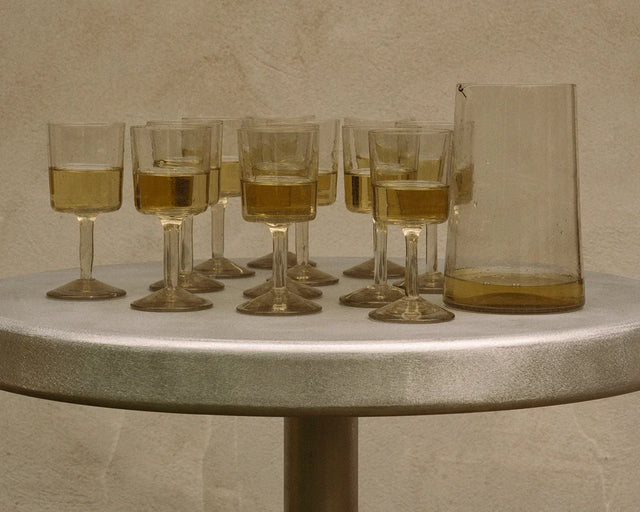 FRAMA-Isle Stem Glass Set of Two 玻璃杯 情境照