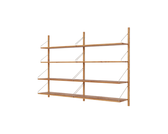FRAMA-Shelf Library Double Section 壁掛層架 情境照