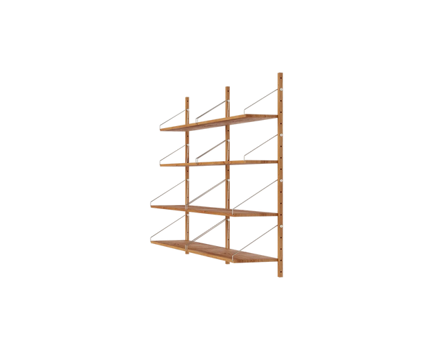 FRAMA-Shelf Library Double Section 壁掛層架 情境照