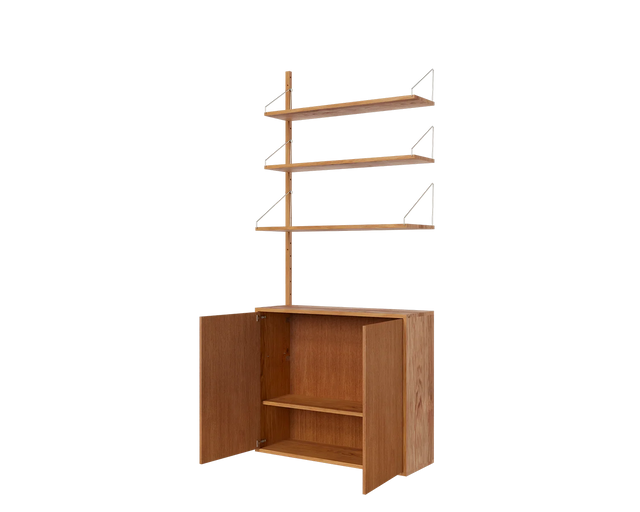 FRAMA-Shelf Library Medium Cabinet Add-on Section 櫃 情境照