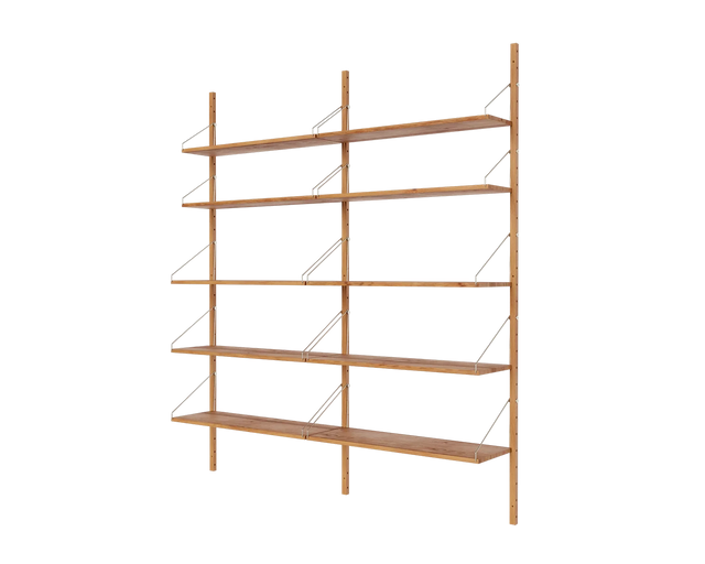 FRAMA-Shelf Library Double Section 壁掛層架 情境照
