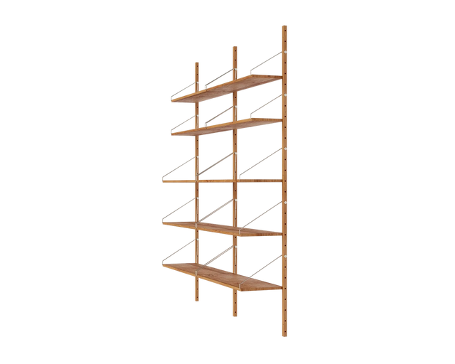 FRAMA-Shelf Library Double Section 壁掛層架 情境照