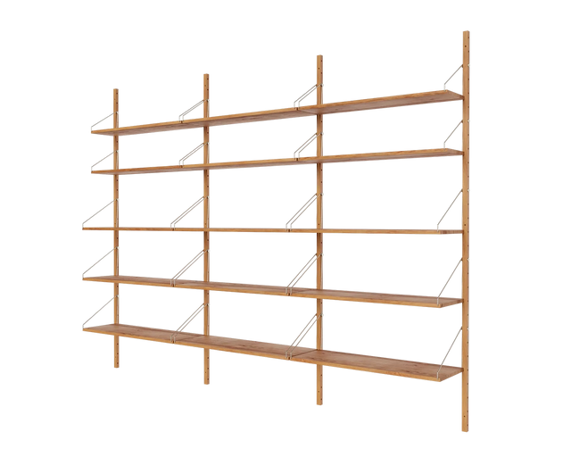 FRAMA-Shelf Library Triple Section 壁掛層架 情境照
