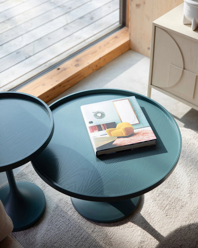 Zuiver-Jason 咖啡桌-藍色