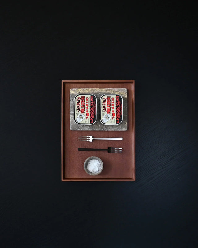 原石鹽盅 – 大地色