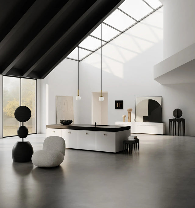 Bow拱門長凳 - 咖啡色