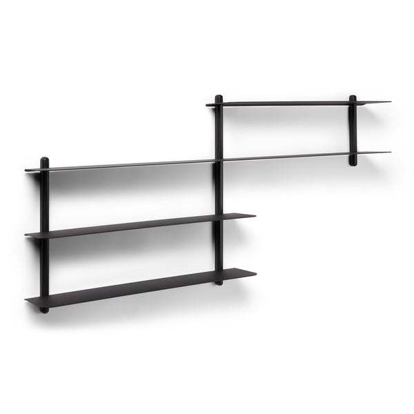 GEJST-NIVO Shelf B Black Ash Black
