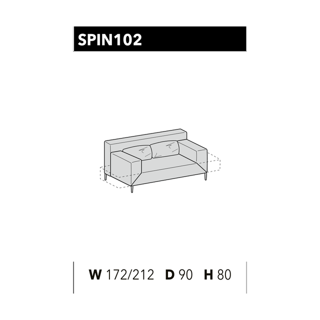 尺寸圖 Spin SPIN 102